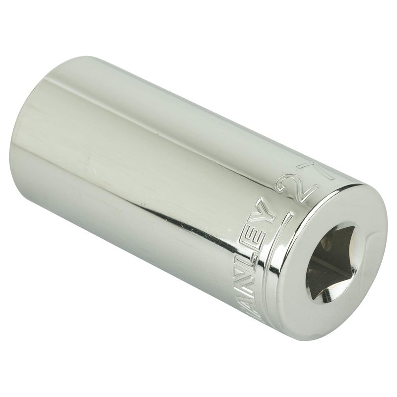 Stanley STANLEY STMT733388B 12inch 27mm Chrome Vanadium Steel 6 Point Deep Socket Silver  - Image 4