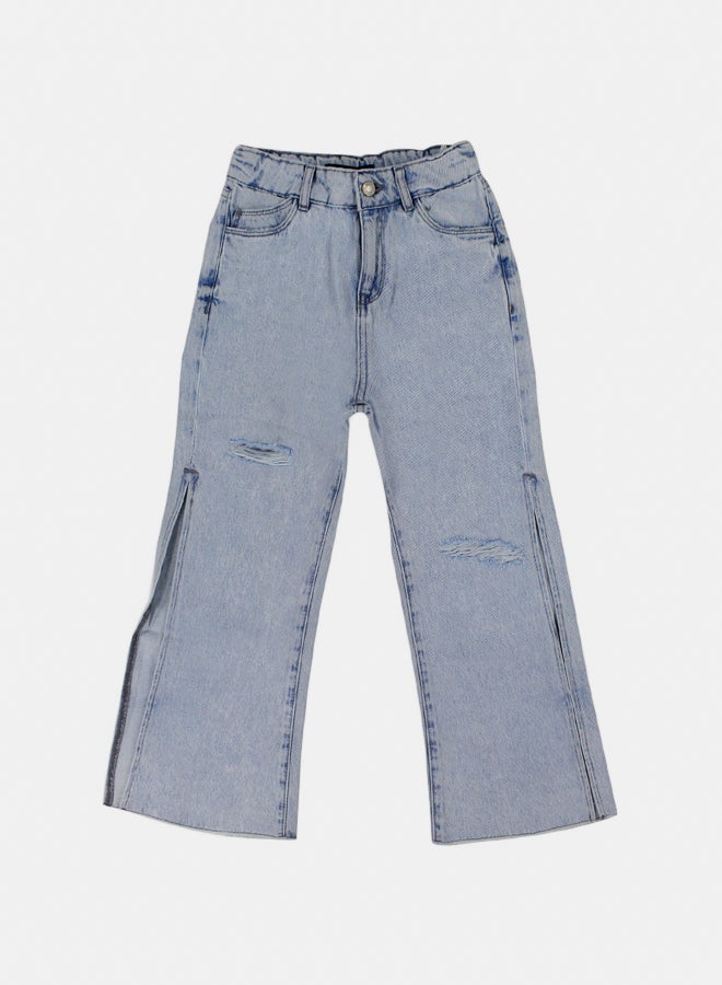 Solang Girls Light Wash Jeans - Image 1