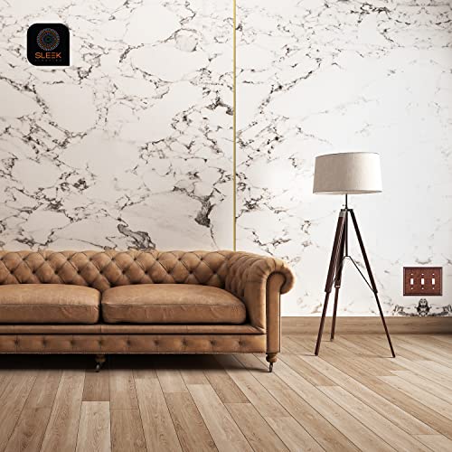 SLEEKLIGHTING Pack of 4 Wall Plate Outlet Switch Covers by SleekLighting | Decorative Zinc Cast Sponged Copper| Variety of Styles: Rocker/Receptacle/Toggle / & Combo | Size: 1 Duplex - Image 5