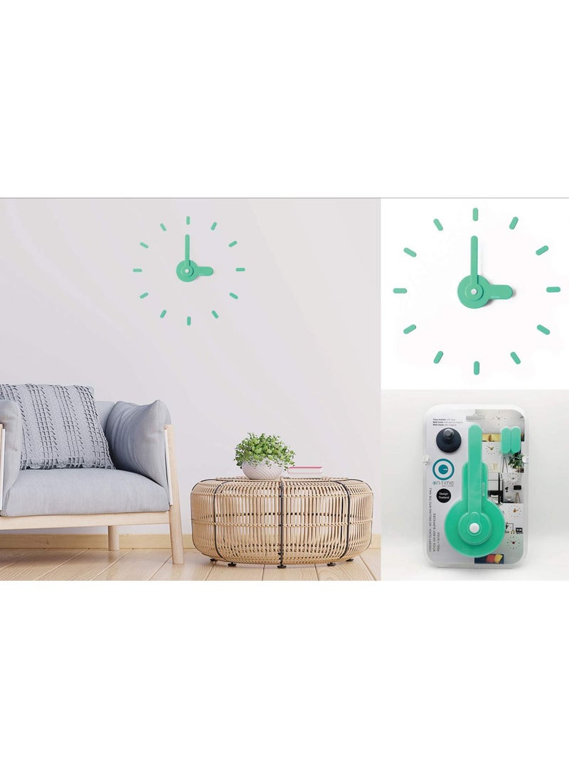 Ontime - On-Time Wall Clock Green Guitar - Image 1