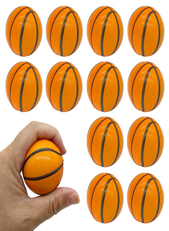 Urspasol 12-Pack Mini Basketball Stress Balls 2 Inch Soft Foam Squeeze Basketballs Ball Small Sport Theme Ball Basketball Party Favors for Kids ,Decor, ,Gifts & Anxiety Relief School Rewards… - Image 1