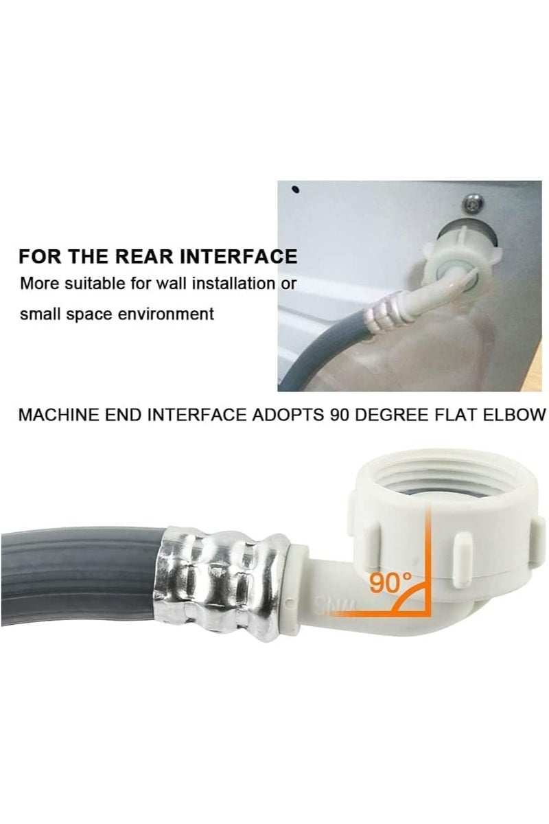 ETAVA Premium Quality Inlet Hose 1.5 Meter | Smooth & Reliable Dishwasher and Washing Machine Water Supply Pipe – Leak-Proof & Durable - Image 4