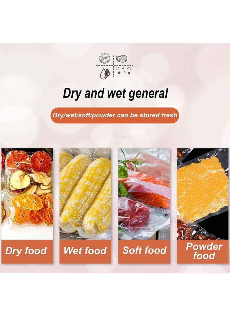 ORILEY ORILEY Vacuum Sealer Machine Dry Wet Electric Automatic Kitchen Food Packaging Air Sealing with 10 Preservation Bags 80W  - Image 4