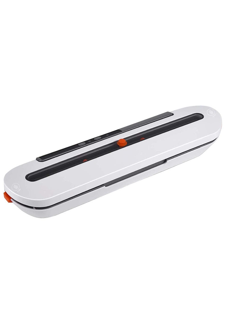 ORILEY ORILEY Vacuum Sealer Machine Dry Wet Electric Automatic Kitchen Food Packaging Air Sealing with 10 Preservation Bags 80W  - Image 1