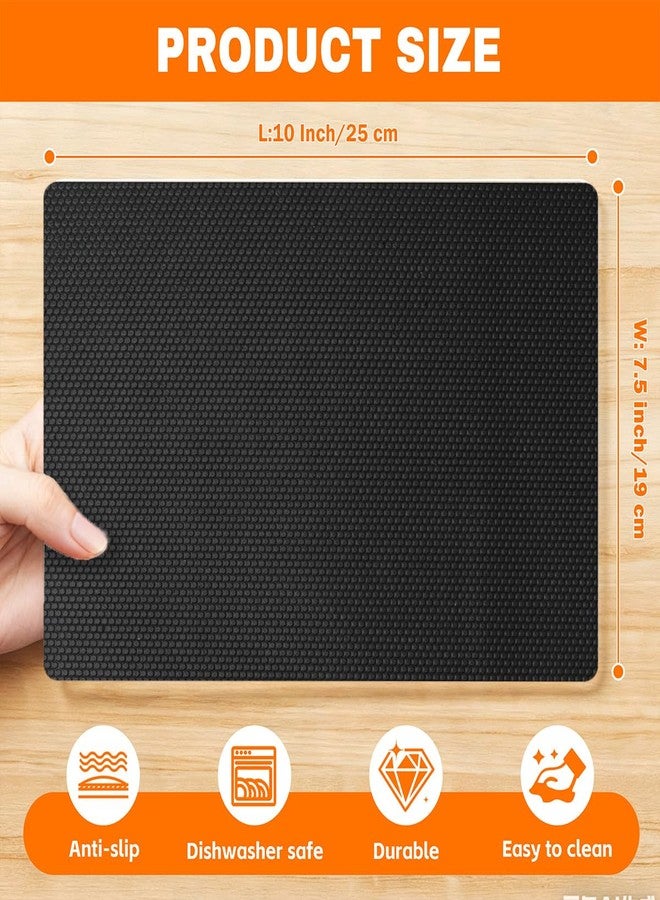 Astfys 2MM Thick Black Non-Slip Grip Mat - Washable & Cut-to-Fit, Multi-Use Anti-Slip Pad for Furniture, Pet Bowls, Folding Walker, Desks, and Crafts，Couch Arm Table，Guitar Non Slip Pad - Image 3
