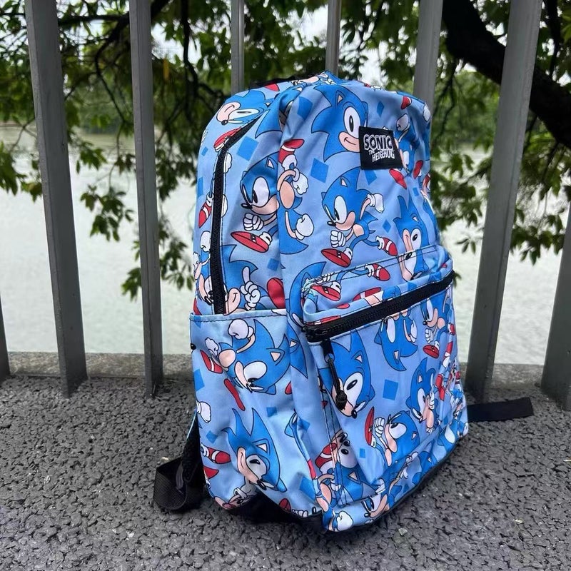 Sonic Cartoon Lightweight Backpack for School and Casual - Image 2