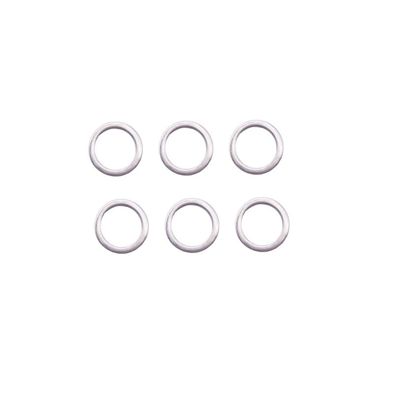 AIPICO 6 Pcs 90430-14M09-00 90430-14228-00 Engine Oil Drain Plug Gasket for Yamaha Outboard F100 F115 F150 F15 - Image 2