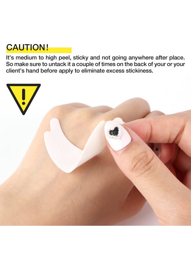 LASHVIEW 100 Pairs Eye Padsunder Eye Pads For Eyelash Extensionmicrofoam Eye Padsnatural No Hydrogellash Extension Lint Freefit Most Eye Shape Stick Wellhypoallergenicwaterproof  - Image 5