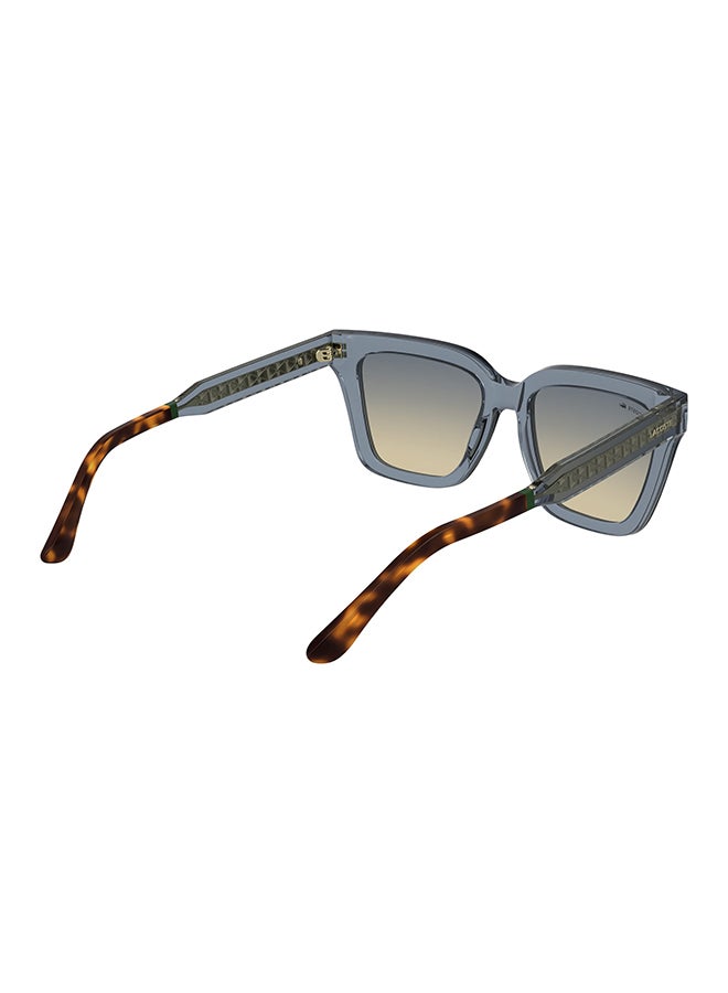 LACOSTE نظارات شمسية لاكوست كاملة الإطار L6063S 5518 (038) شفافة رمادية فاتحة - Image 4