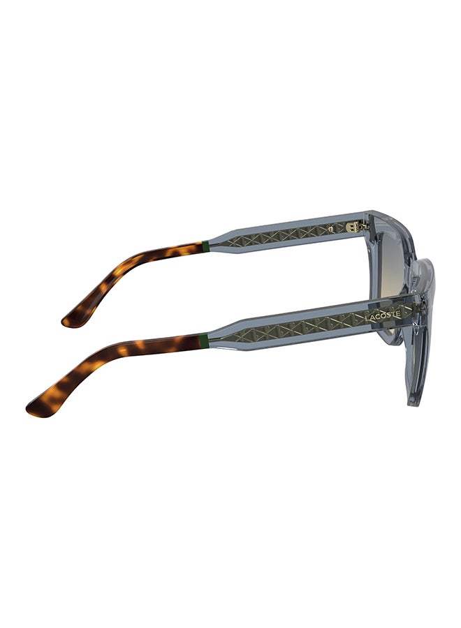 LACOSTE نظارات شمسية لاكوست كاملة الإطار L6063S 5518 (038) شفافة رمادية فاتحة - Image 5