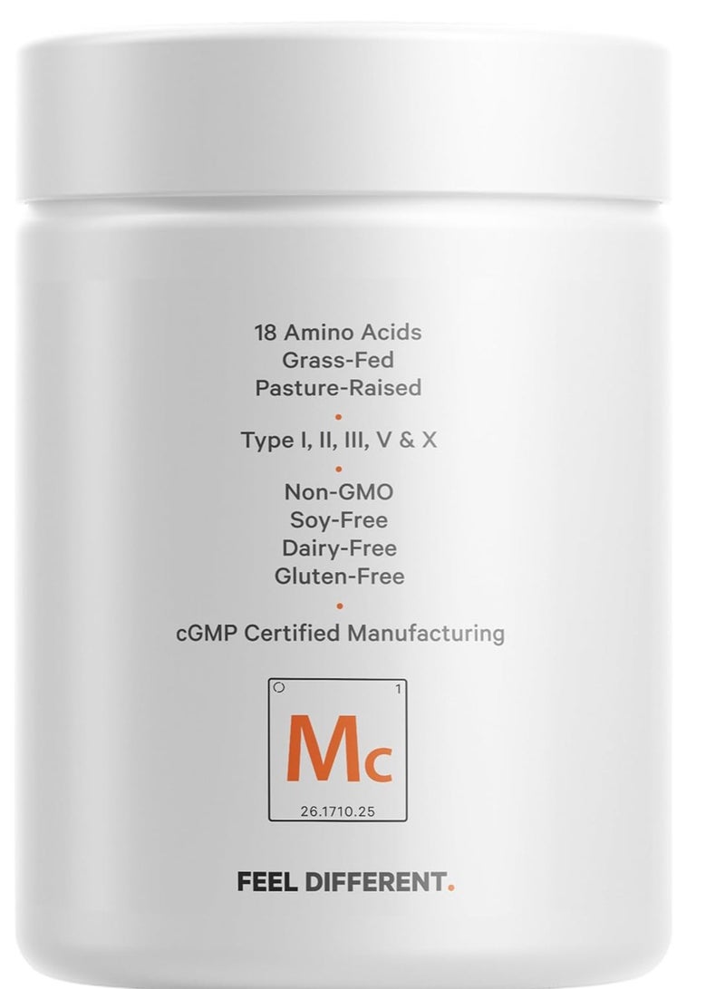 Codeage Multi Collagen Peptides Protein Ashwagandha, Amla Berry Vitamins, Collagen Peptides 90 Capsules 30 Servings - Image 3