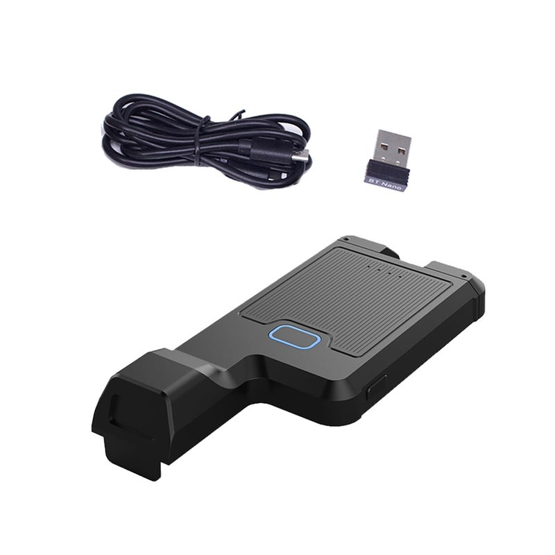 ماسح الباركود أحادي الأبعاد المحمول مع وصلة USB وحامل مشبك خلفي للمكتبات والمتاجر - Image 2