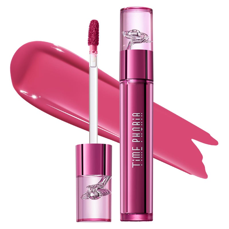 TIMEPHORIA Altera Blurring Tint Lip Stain Glossy to Soft Matte Finish Blur Lip Lines Weightless NoSticky Airy Velvet Texture Vibrant Hydrating LongLasting Lip Makeup 007 Surge - Image 2