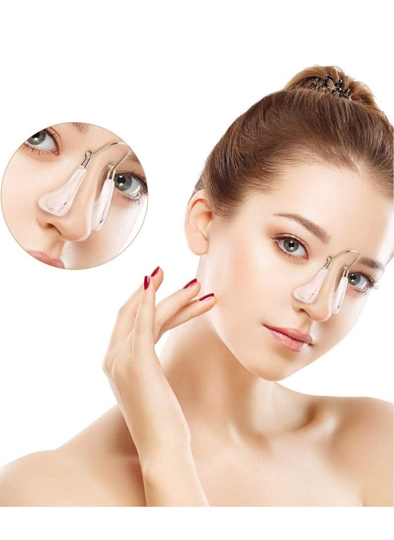 Captaintech 4 Pieces Nose Up Clip Bridge Lifting Shaping Shaper Clipper Straightening Beauty Set Slimming Tool for Women  - Image 3