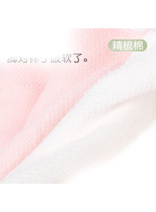 Barbie Girls' Socks, Thin Mesh For Spring And Autumn, Lace Trim Cotton Socks, Children'S White Princess Short Socks, Versatile Student White Socks - Image 1