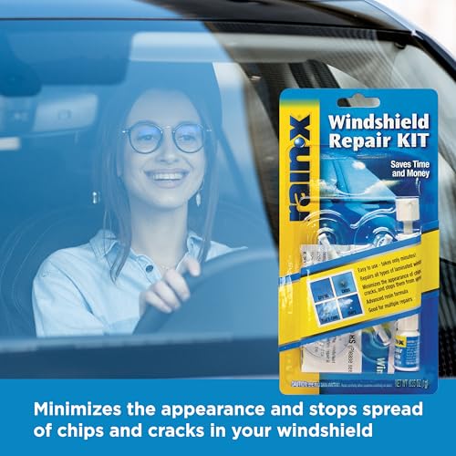 Rain-X 600001 Windshield Repair Kit - Quick and Easy Durable Resin Based Windshield Repair Kit for Chips and Cracks, Good for Round Damage Below 1" in Diameter and Cracks Smaller Than 12" in Length - Image 5