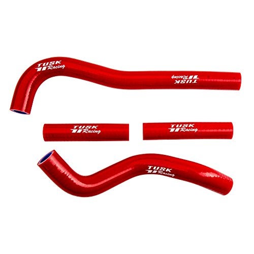 Tusk Radiator Hose Kit Red Compatible with Honda CRF150R 20072009 20122026CRF150R Expert 20072009 20122026 - Image 1