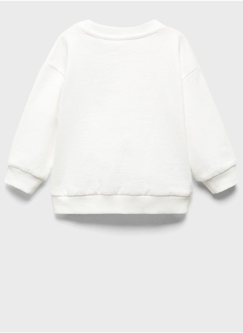 MANGO - Infant Snoopy Printed Sweatshirt - Image 1