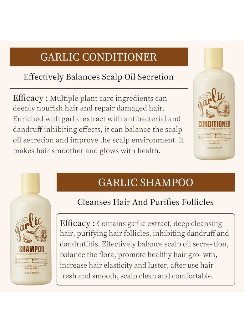 Kormesic شامبو الثوم-شامبو تطهير عميق 300 مل - Image 3