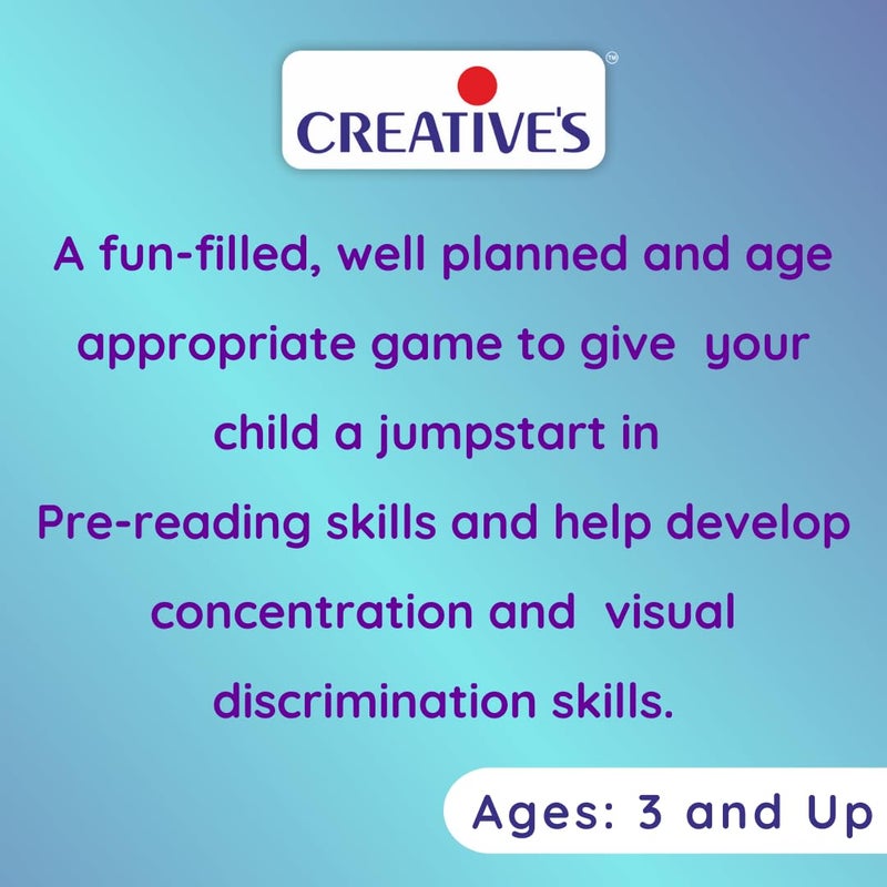 Creatives Read, Match and Practice Alphabet | Early Reading Skills | Practicing and Writing Letters of The Alphabet | Learning & Educational Puzzles | Ages 3 & Up - Image 3