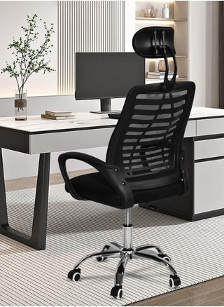 Black with headrest