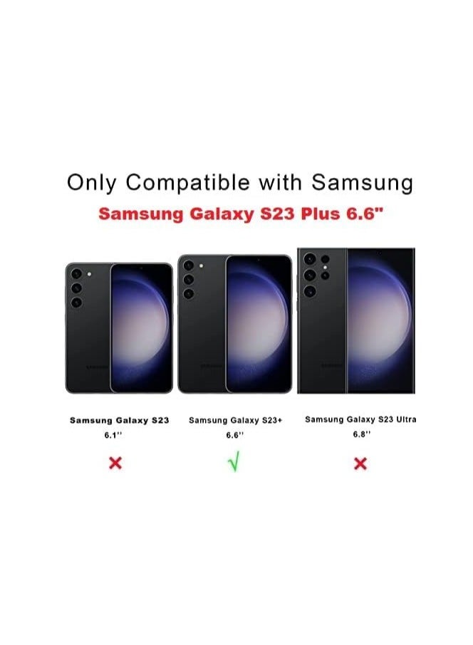 MIGOFAST Samsung Galaxy S23 Plus Soft Silicone Gelly Rubber Cover Shockproof Matte Finish Back Cover Inner Fabric Lining with Camera Protection Case Samsung Galaxy S23 Plus  Green - Image 2