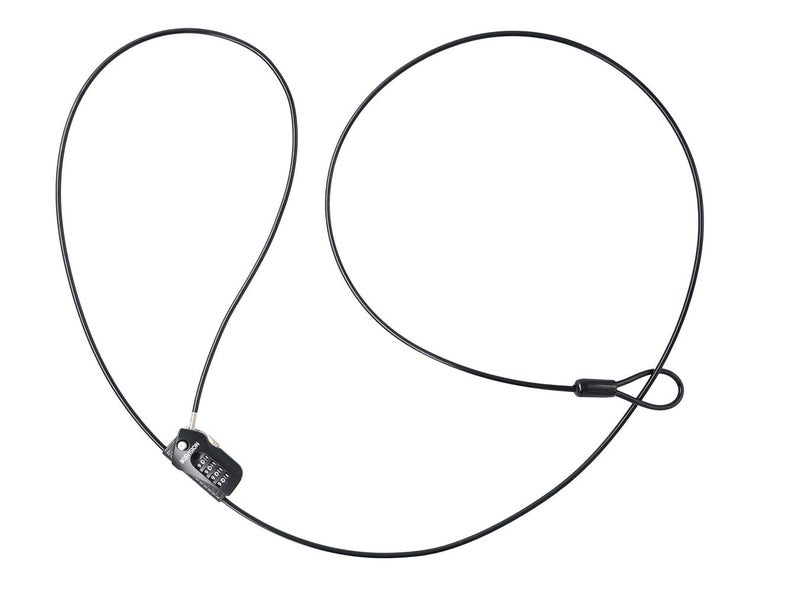 Bosvision 4-Digit Combination Padlock with Looped Security Steel Cable, 6'7" (200cm) - Image 3