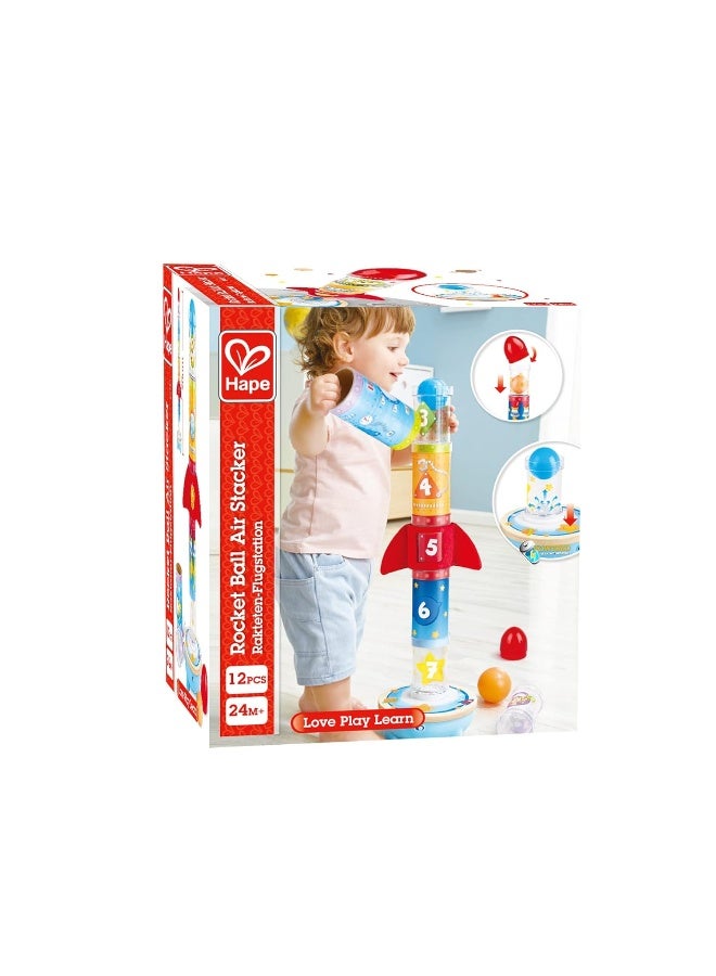 Hape لعبة هابي صاروخ الكرة الهوائية المتراصة - Image 1