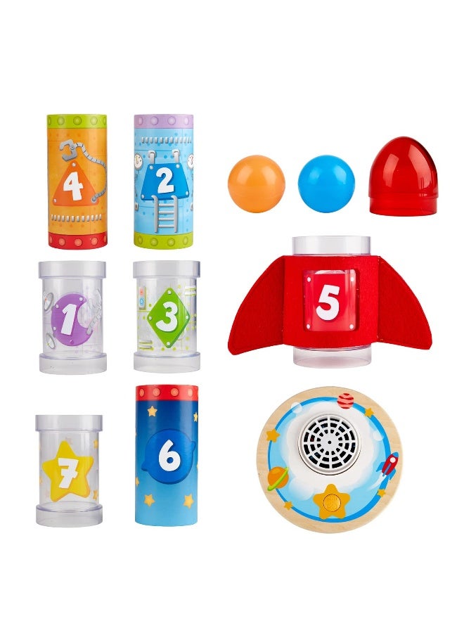 Hape لعبة هابي صاروخ الكرة الهوائية المتراصة - Image 2