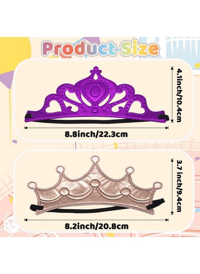 Benvo 12 Pieces Foam Tiaras And Crowns With Gem Diamond Stickers For Diy Your Own Princess Queen Tiaras Prince King Crowns Kids Birthday Party Hats(Hundreds Of Self Stick Gems And 1 Adhesive Tape)  - Image 3