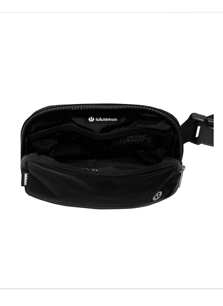 Lululemon - Everywhere Belt Bag, Compact, and Convenient Belly Bag with Zippered Pockets, Easy-Access Exterior Pocket, and Interior Essentials Pocket for On-the-Go Storage, Black - Image 1