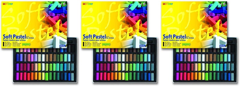 Mungyo Soft Pastel For Artist - 64 Half Length Colors - Image 1