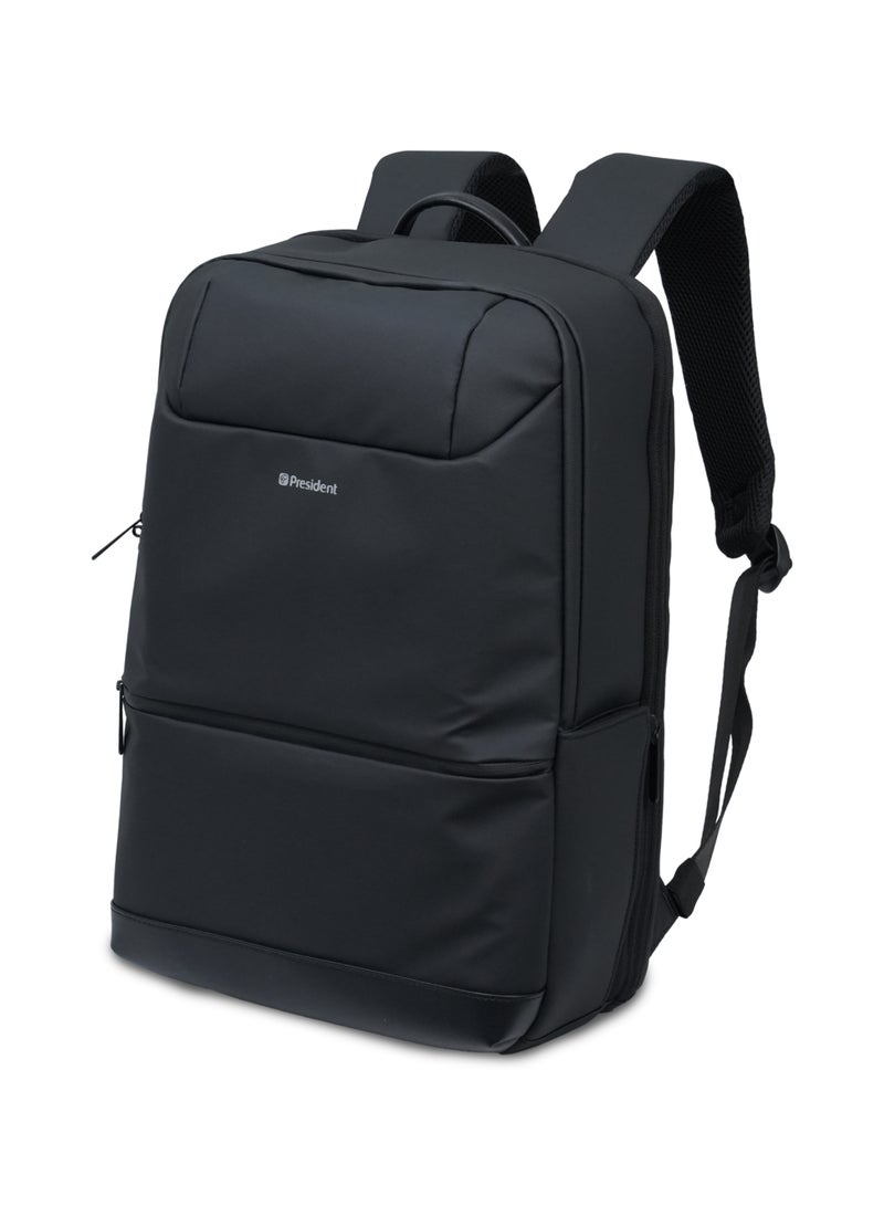 PRESIDENT Backpack Business Travel Durable Backpack with Waterproof Fashionable Multifunctional College School Backpack for Men Women ( Black ) BPP2950 - Image 3