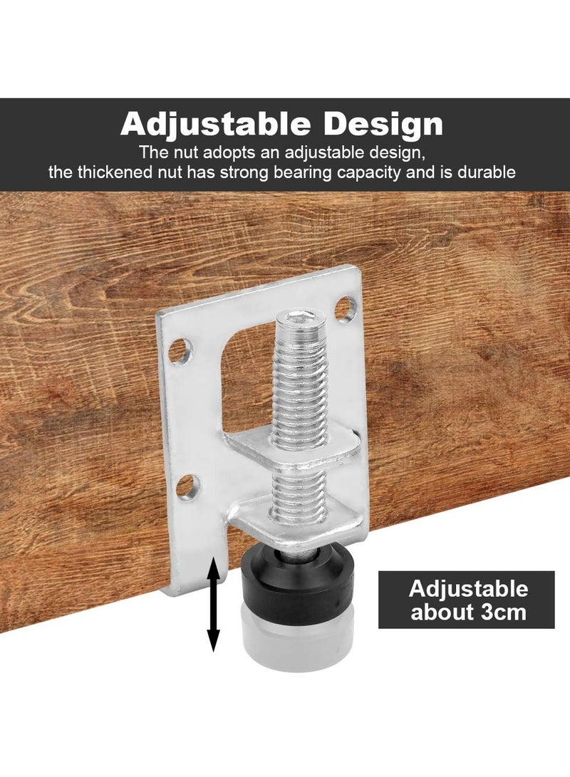 Durable Adjustable Furniture Leveling Feet Set, 4 Pieces M10 Leveling Legs for Tables, Shelves, Cabinets, Workbench  - Image 3