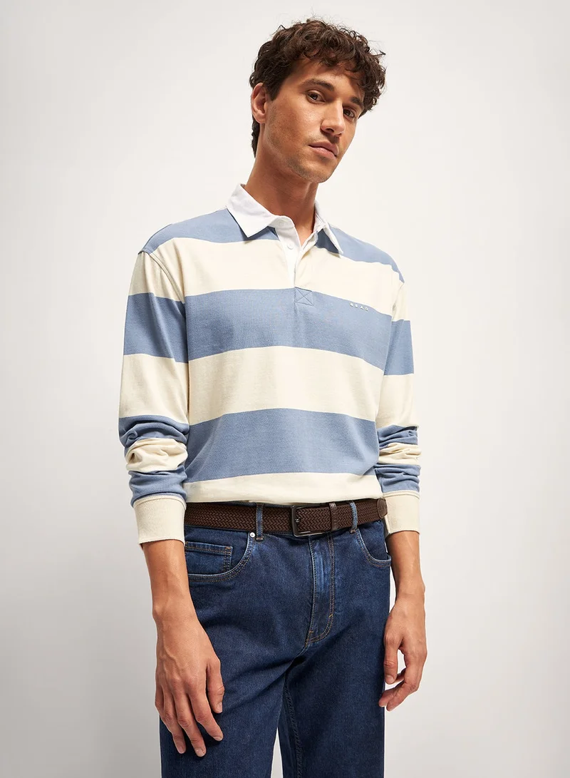 THE BEAR HOUSE Men’s Polo T-Shirt –  a Soft, Breathable Cotton, Classic Fit for All-Day Comfort, Stylish Casual Shirt for Summer, Everyday Wear & Outdoor Activities