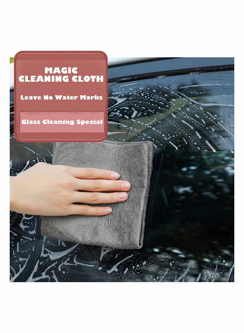 10Pcs Magic Cleaning Cloth Thickened Microfibre Cleaning Cloths Streak Free All Purpose Microfiber Towels Reusable Microfiber Cleaning Rag for Kitchen Bathroom Car Glass - Image 5