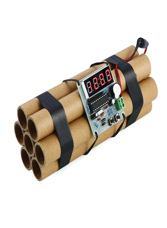 WeYingLe Realistic Fake Bomb Prop Toy for Film Props, Fake Dynamite Toy Stick Bomb for Gifts Pranks-Pretend Explosive Bomb Dummy Prop for Christmas, Halloween Costume Prop, April Fool's Day Party, Cosplay - Image 1