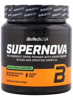 Supernova Pre Workout Apple-Pear 30 Servings 282g