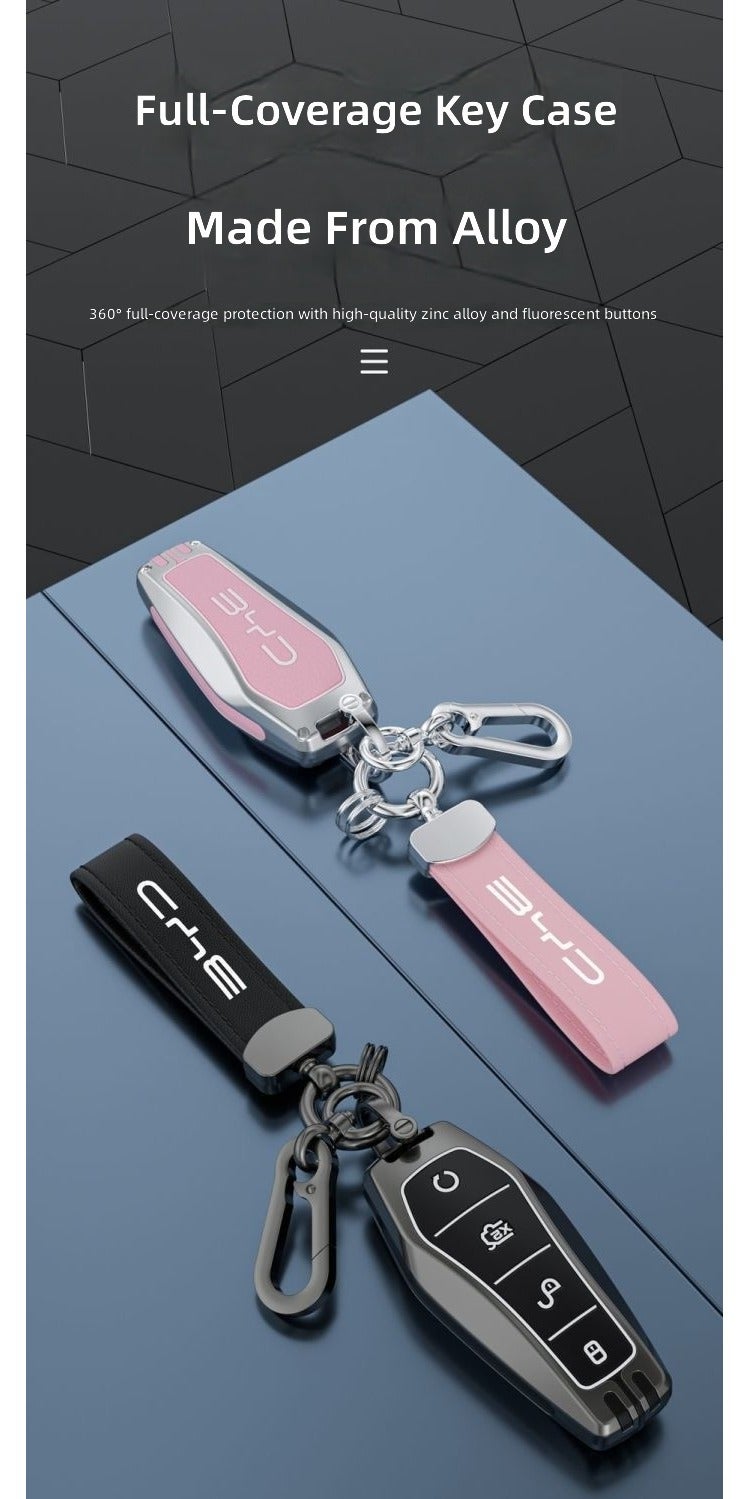 BYD Tang DM-i Key Cover, Song Plus DM-i, Song Plus Yuan, Qin Pro, Song Pro DM-i Car Key Case - Image 4