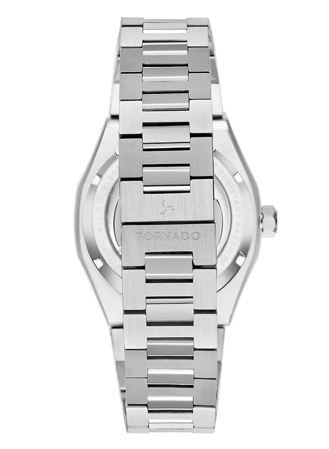 TORNADO Men's Stainless Steel Automatic Watch T24303-SBSN - 41.0X51.0 mm  - Image 3