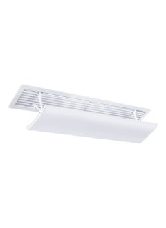 NIBEMINENT Adjustable Air Conditioner Deflector T122 White  - Image 1