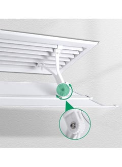 NIBEMINENT Adjustable Air Conditioner Deflector T122 White  - Image 5