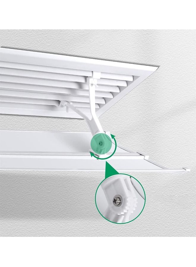 NIBEMINENT Adjustable Air Conditioner Deflector T122 White  - Image 5