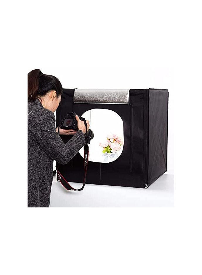 Photography White Box With Led Light 40x40x40cm - Image 3