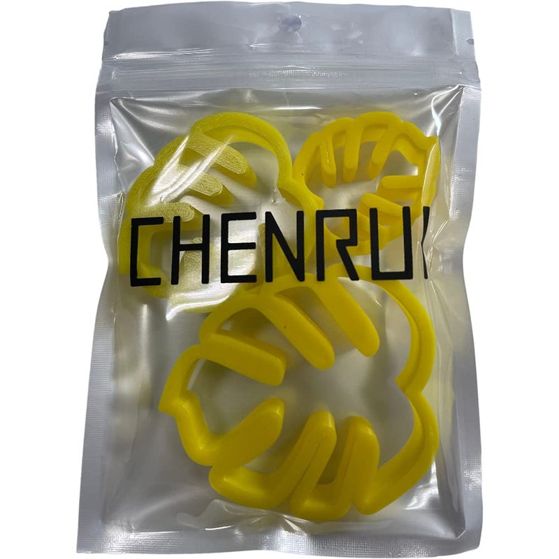 CHENRUI Set of 3 Monstera Leaf Polymer Clay Cutter Set Cookie Fondant Cutters - Image 5