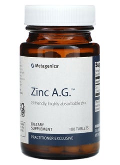 Metagenics Zinc A.G. 180 Tablets 