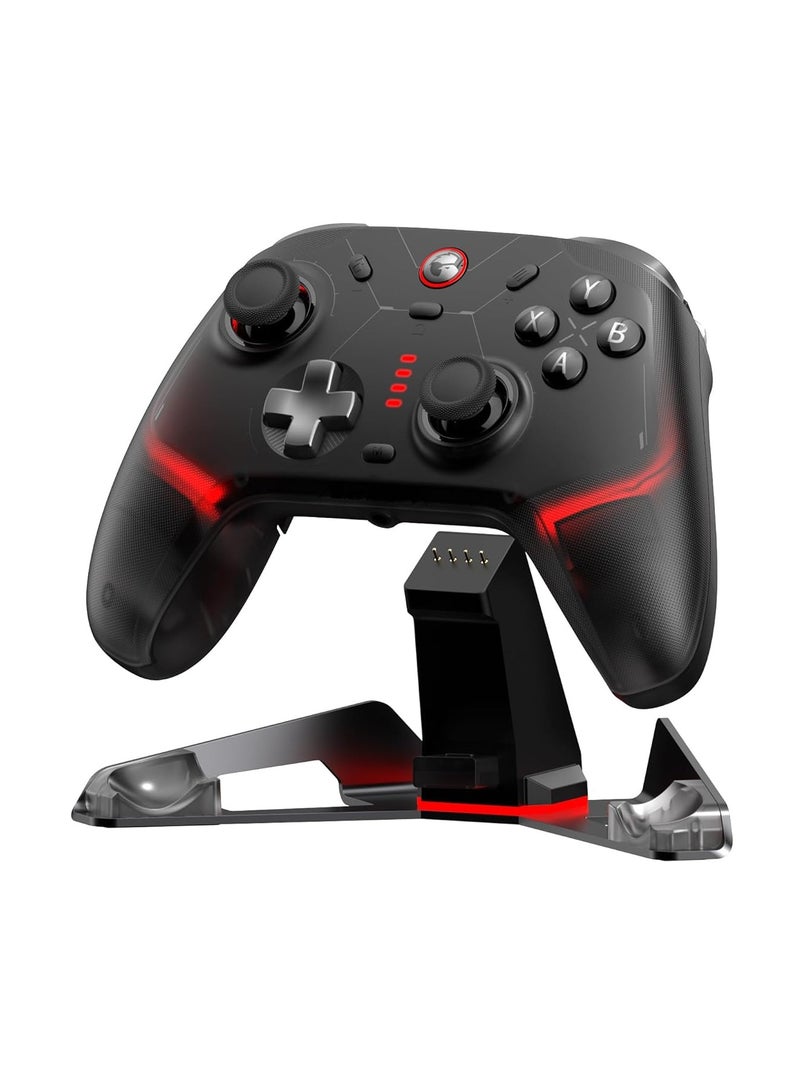 GameSir T4 Cyclone 2 Wireless Game Controller Mag-Res TMR Sticks 1000Hz Report Rate Hall  Micro 2-in-1 Triggers RGB Lighting with Charging Dock for PC/Switch/iOS/Android, Gamepad PC Controller - Image 1