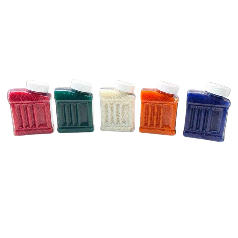 Trocshop Gel Balls, 7-8mm Water Beads, 10,000 Rounds, Transparent Blue, for Gel Blaster Guns (Random Color, 10K) - Image 3