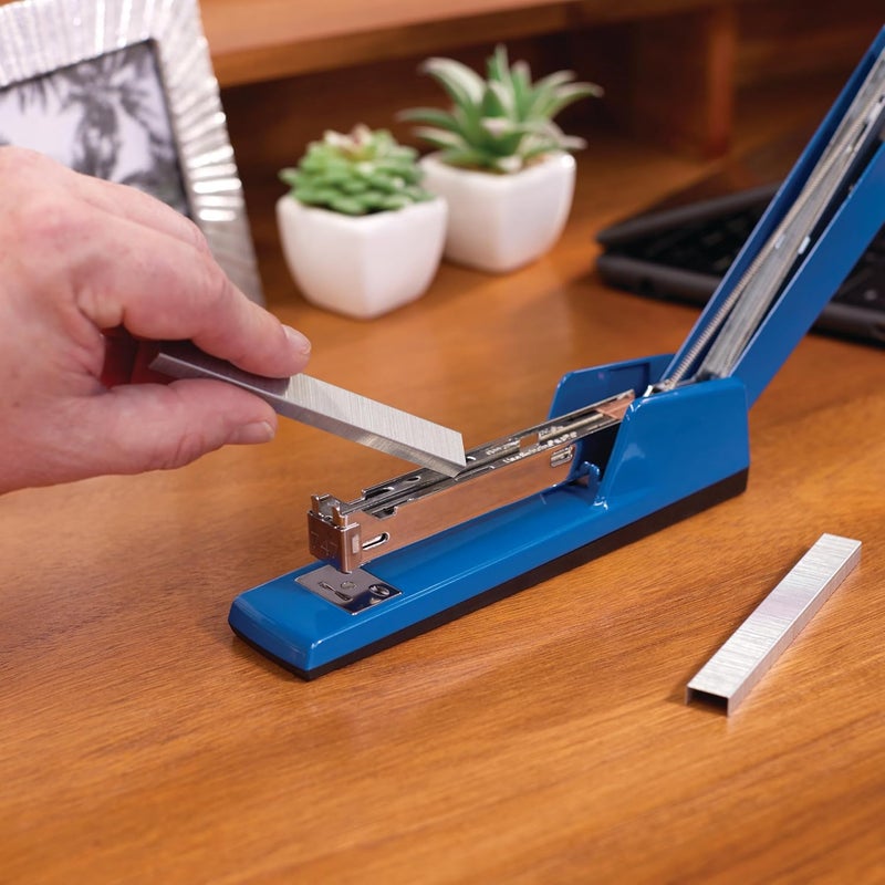 Swing Line Stapler, 747 Classic Desktop Stapler, 20 Sheet Capacity, Metal, True Blue (74724) - Image 4