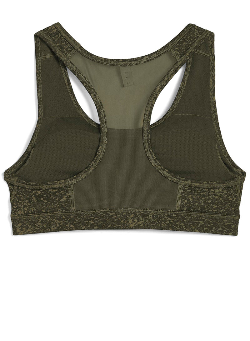 PUMA 4Keeps Padded Pebble Printed Bra - Image 2